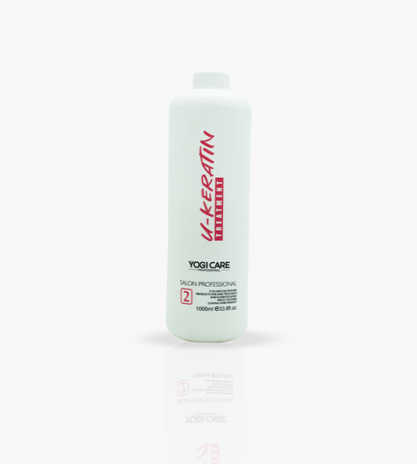 U-Keratin Hair  Reconstructor  No.2  1000ml With F 4%